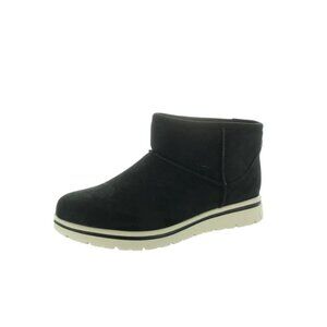 Cliffs by White Mountain Homeland Black Shearling Boots Women’s 9.5, Black-NIB